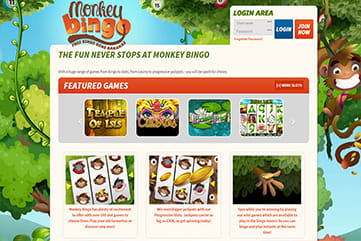 Slots, casino, scratches and other games on Monkey